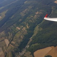 Verortung via Georeferenzierung der Kamera: Aufgenommen in der Nähe von Kreis Nagykanizsa, Ungarn in 1800 Meter